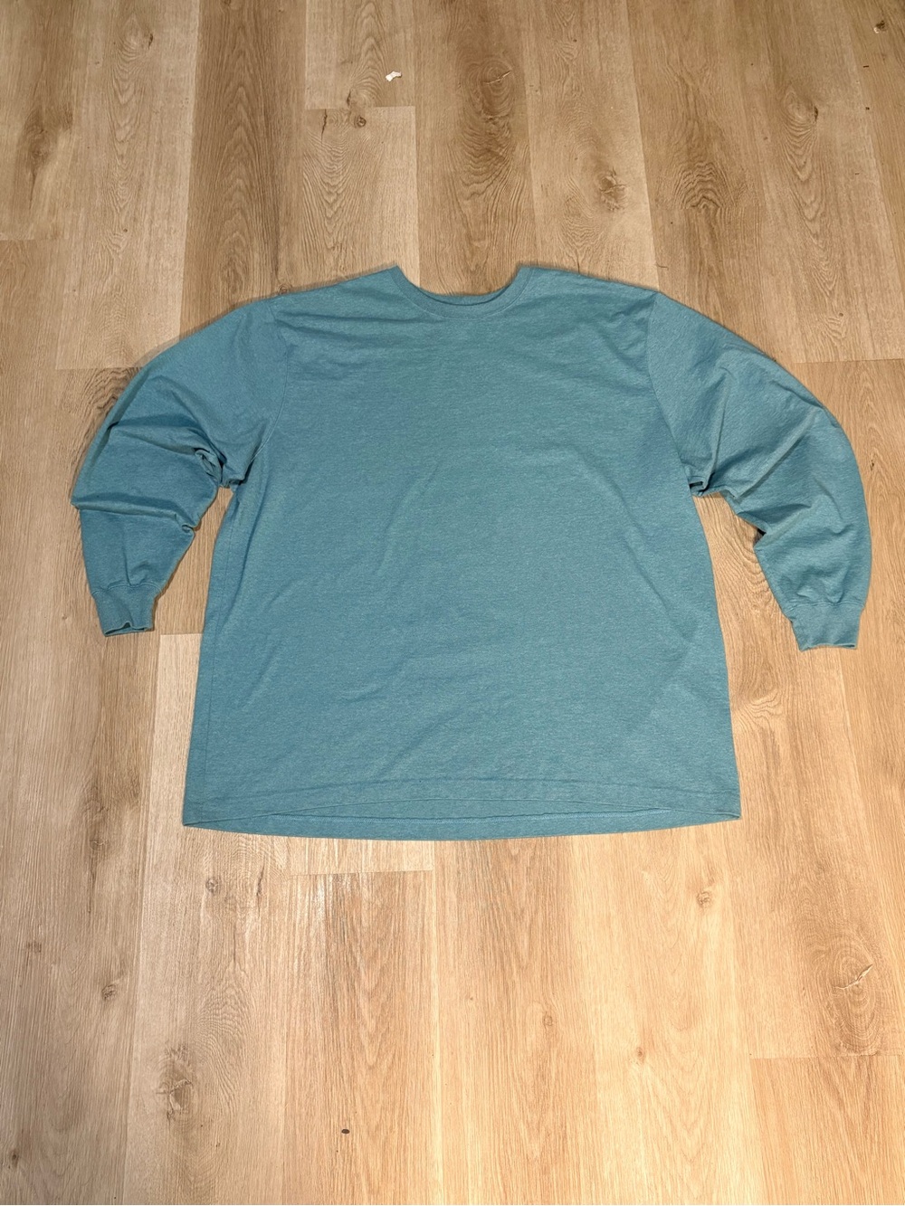 Carhartt Blue Long Sleeve Shirt Size XXL Loose Fit Baggy Skater Grunge Casual